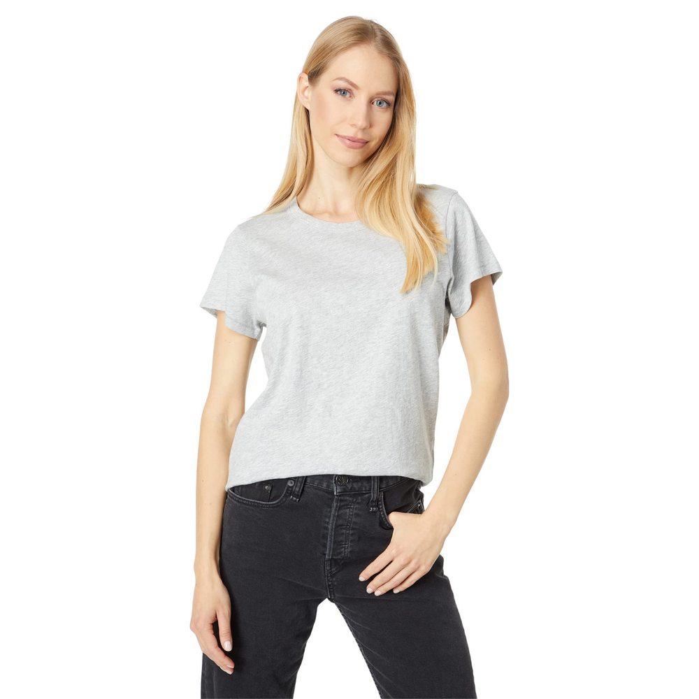 Outerknown Sojourn Boy Tee Heather Grey XS